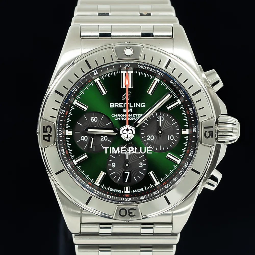 브라이틀링 크로노맷 B01 벤틀리 42mm 그린판