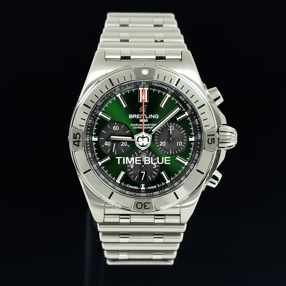 브라이틀링 크로노맷 B01 벤틀리 42mm 그린판 2