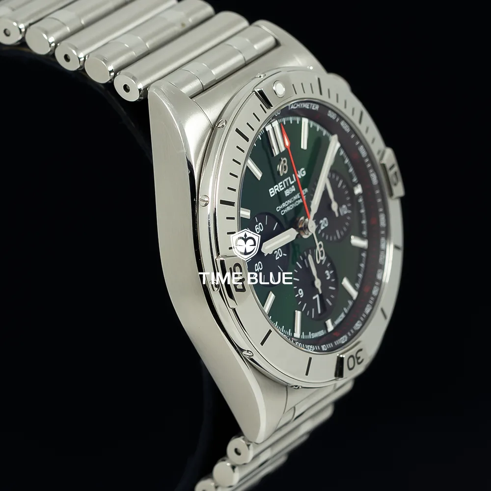 브라이틀링 크로노맷 B01 벤틀리 42mm 그린판 3