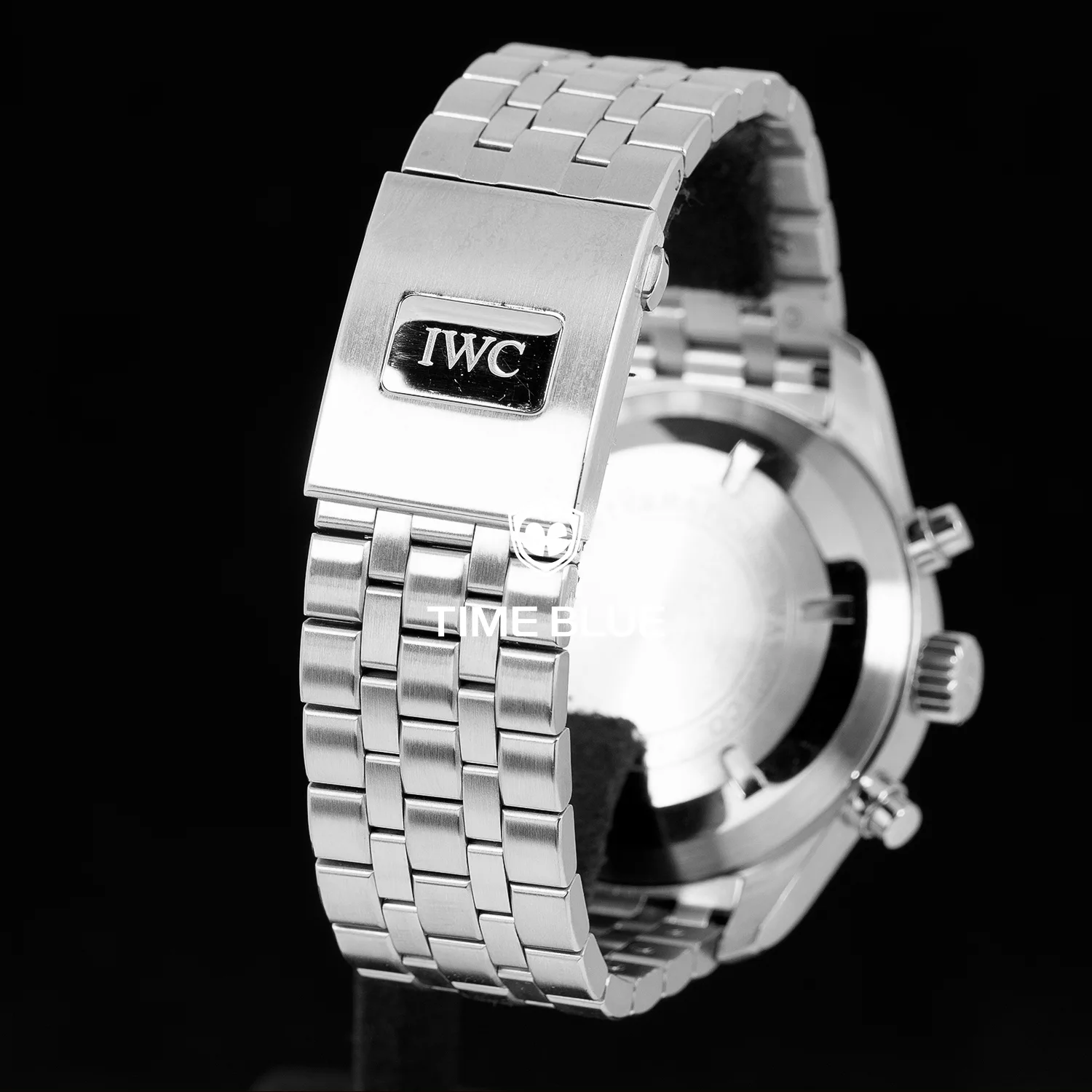 IWC 파일럿 크로노그래프 스틸 검판 IW377704 6