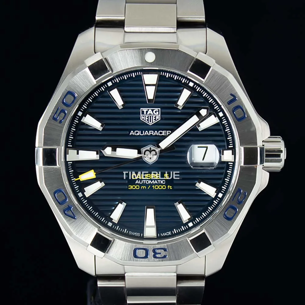 태그호이어 아쿠아레이서43mm 스틸 청판 WAY2012