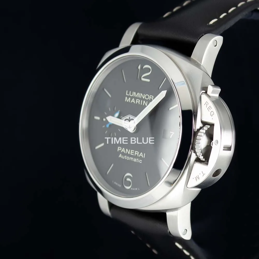 파네라이 루미노르 마리나 스틸 1950 3데이즈 검판 42mm PAM02392 4