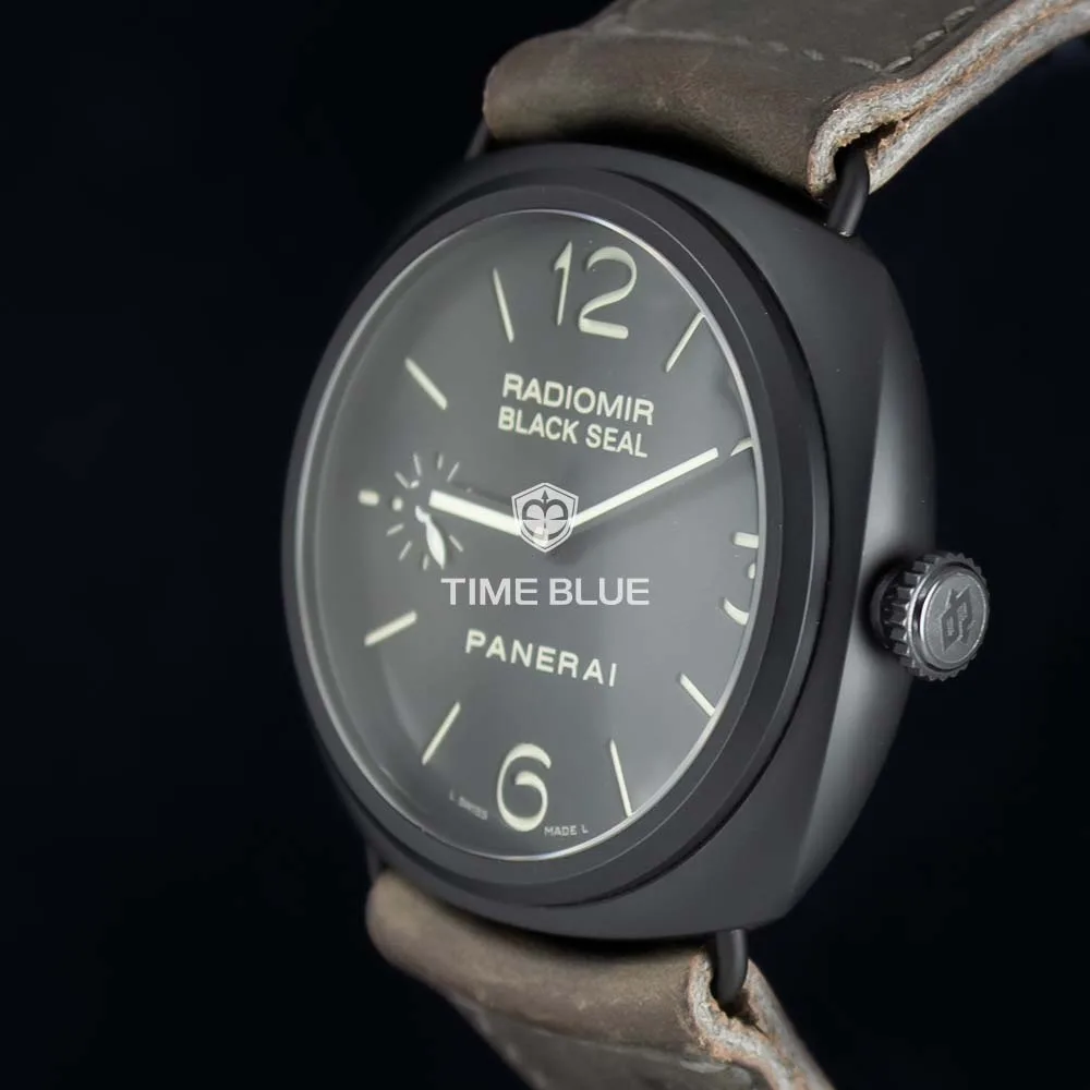 파네라이 라디오미르 스틸 블랙씰 검판 45mm PAM00292 4