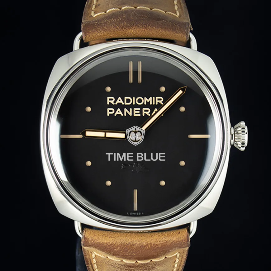 파네라이 라디오미르3 스틸 검판 47mm PAM00425