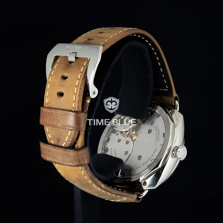 파네라이 라디오미르3 스틸 검판 47mm PAM00425 6