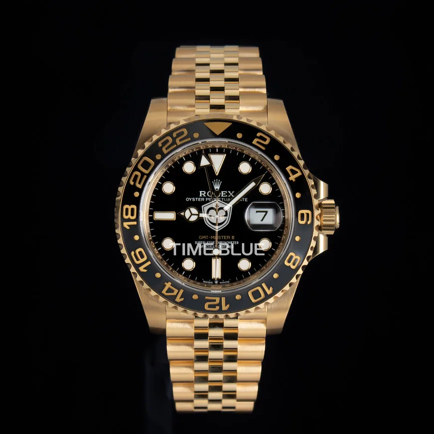 롤렉스 지엠티마스터2 옐로우골드 검판 126718GRNR 2